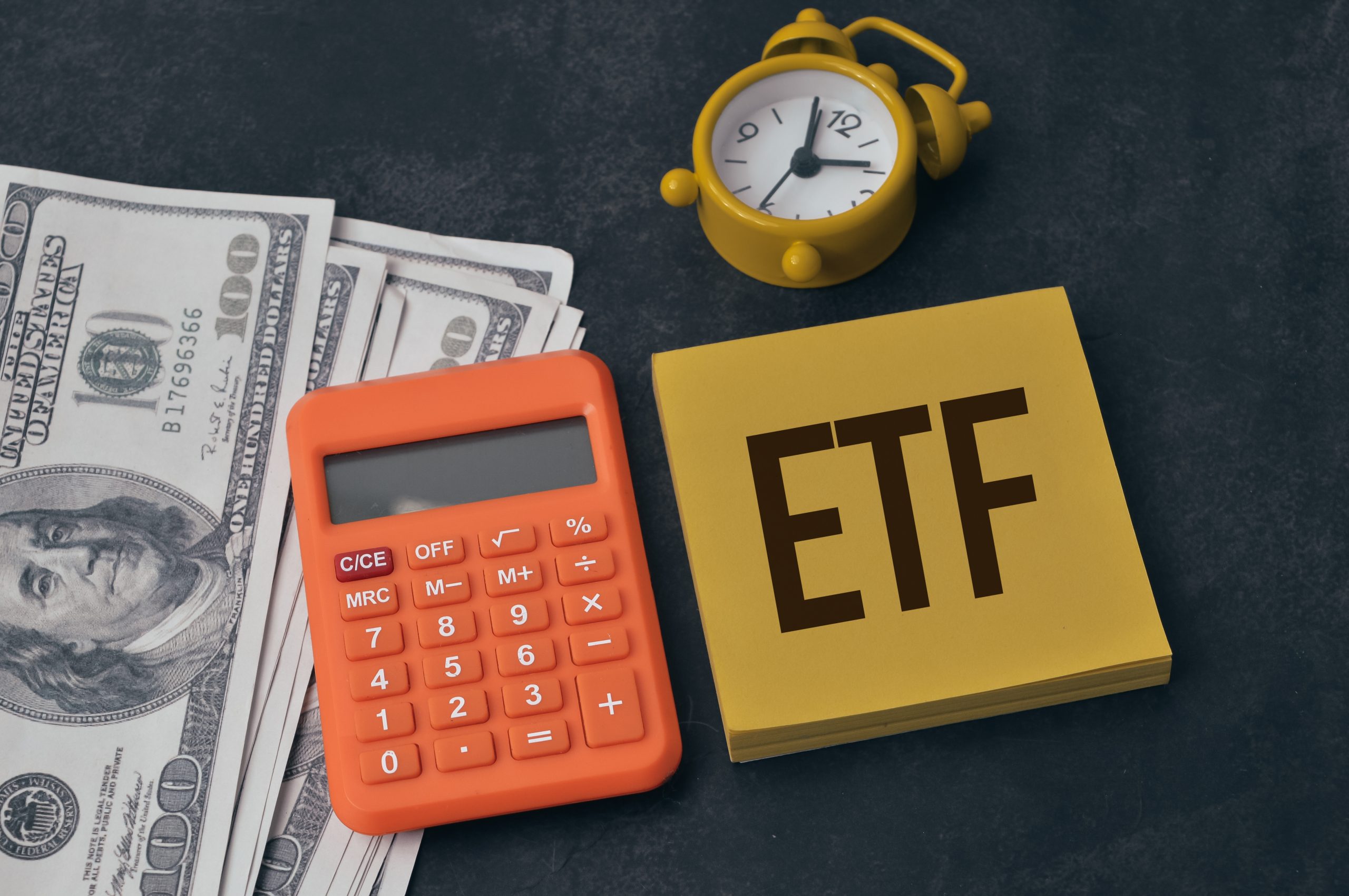 ETF stands for EXCHANGE TRADED FUND.
