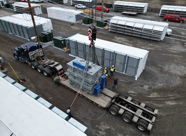 Aerial view of Midland, Pennsylvania facility expansion